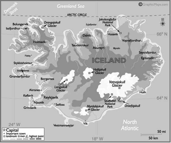 Nature and Bird Watching Tour to Iceland June 4 to 13, 2016